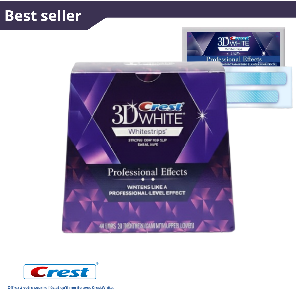 Crest 3D Whitestrips Professional Effects – Teeth Whitening